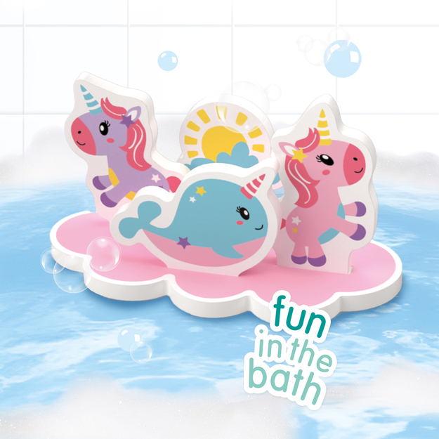 SES Creative - Bath Time Unicorn Island - (S13253)