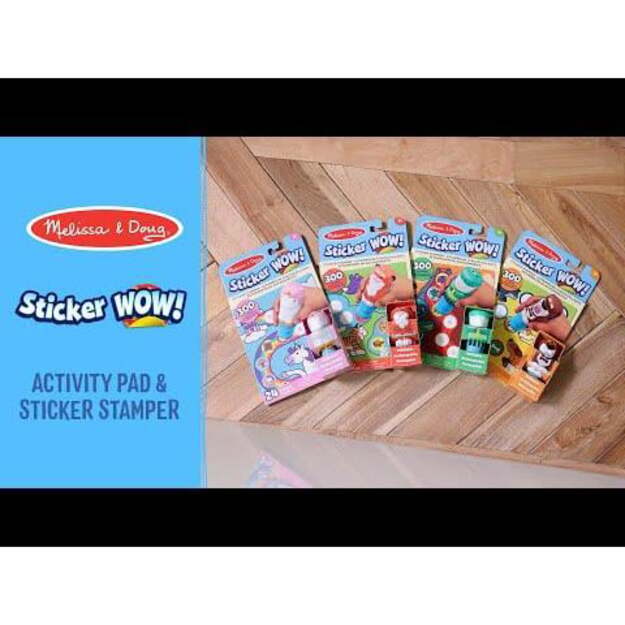 Melissa & Doug - Dino With Book & Stickers (806061)