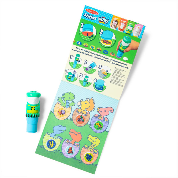 Melissa & Doug - Dino With Book & Stickers (806061)