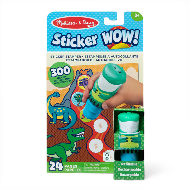 Melissa & Doug - Dino With Book & Stickers (806061)