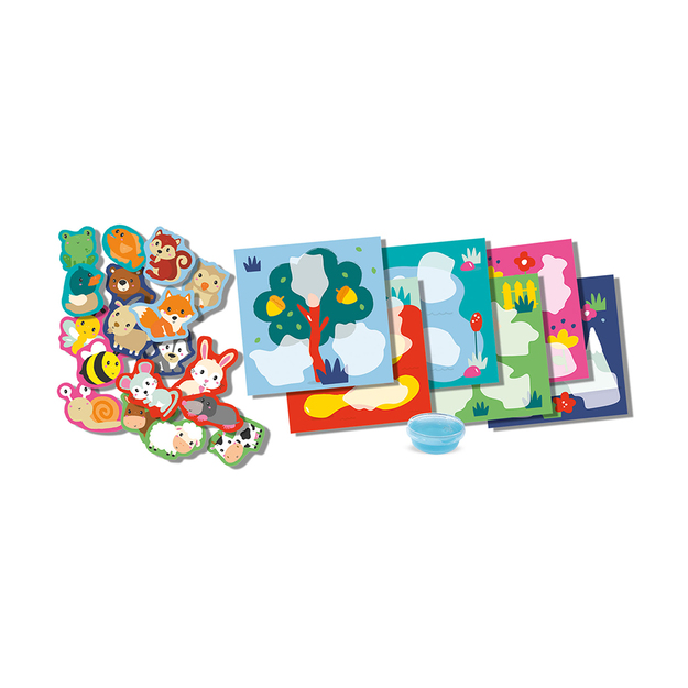 SES Creative - My First - Sticking Animals - (S14401)
