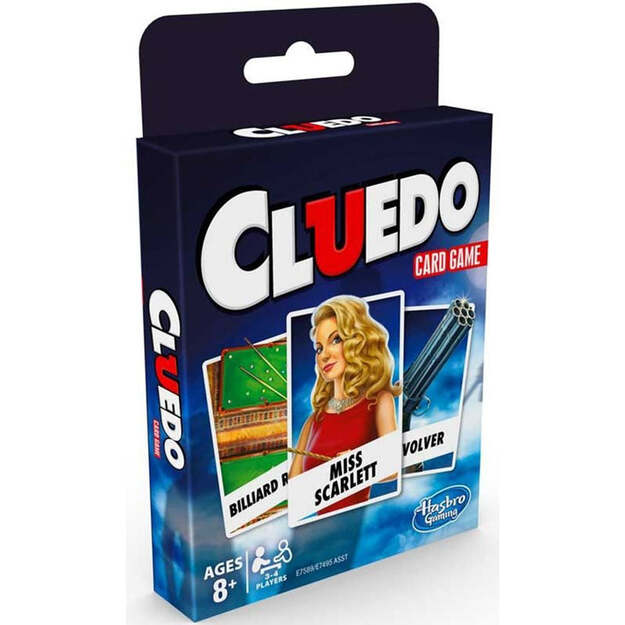 Cluedo - Card Game, Norway + Denmark (E7589ND43)