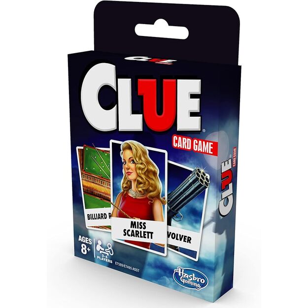 Cluedo - Card Game, Norway + Denmark (E7589ND43)