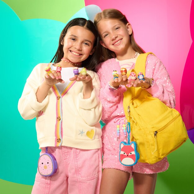 Squishalongs - 2,5 cm Clip-a-long 3 Pack Asst S3 (2520081)