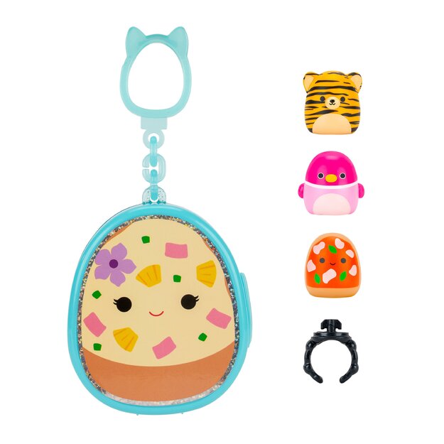 Squishalongs - 2,5 cm Clip-a-long 3 Pack Asst S3 (2520081)