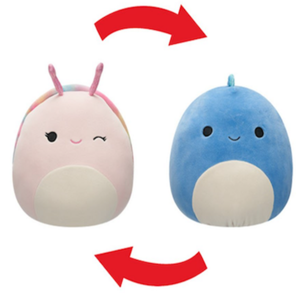 Squishmallows 13 cm P24 Flip-A-Mallows - Silvina and Brody