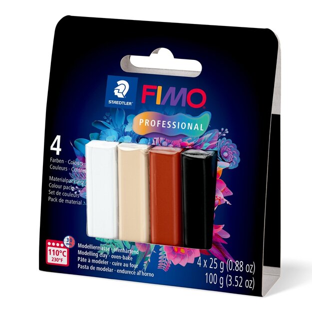 Fimo pro - Modelling set, Natural Colours (8043-S2)