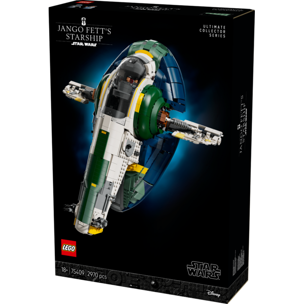 LEGO - Star Wars TM - Jango Fett's Firespray-Class Starship (75409).