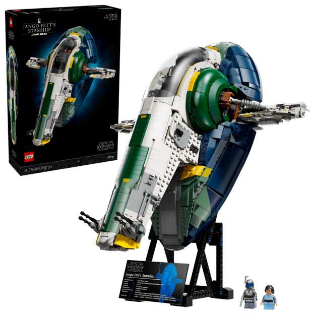 LEGO - Star Wars TM - Jango Fett's Firespray-Class Starship (75409).