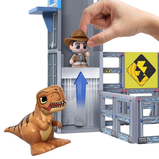 Tile Town - Jurassic world park Magnetic Building Set (90307)