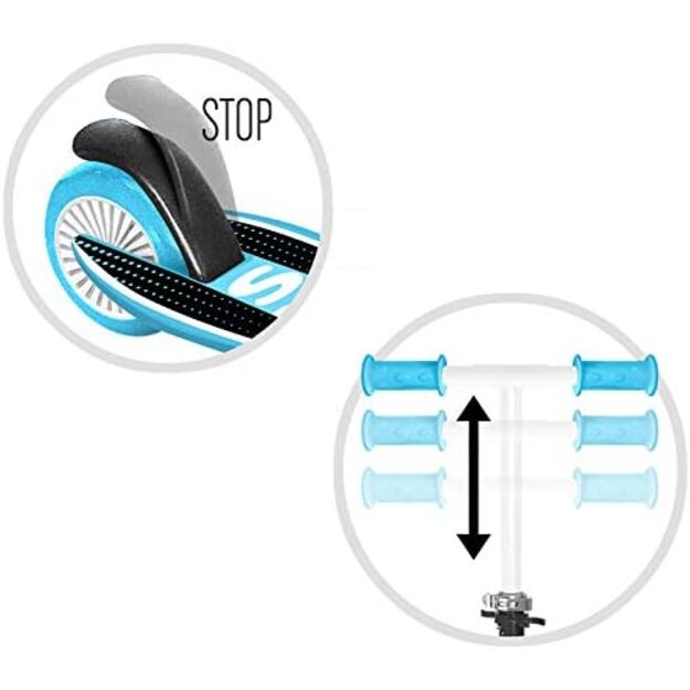 Skids Control - Foldable scooter  - Blue (60225)