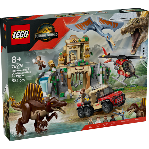 Lego - Air Mission - Spinosaurus and Quetzalcoatlus  (76976)