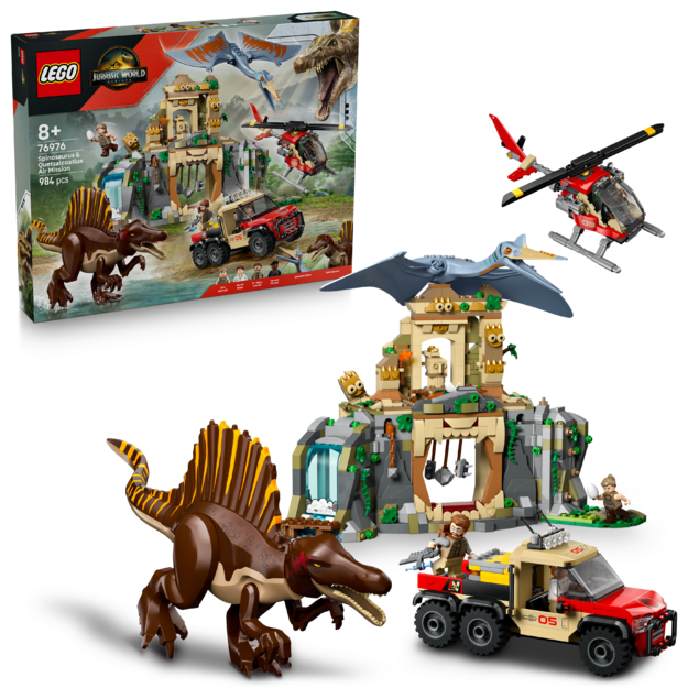 Lego - Air Mission - Spinosaurus and Quetzalcoatlus  (76976)