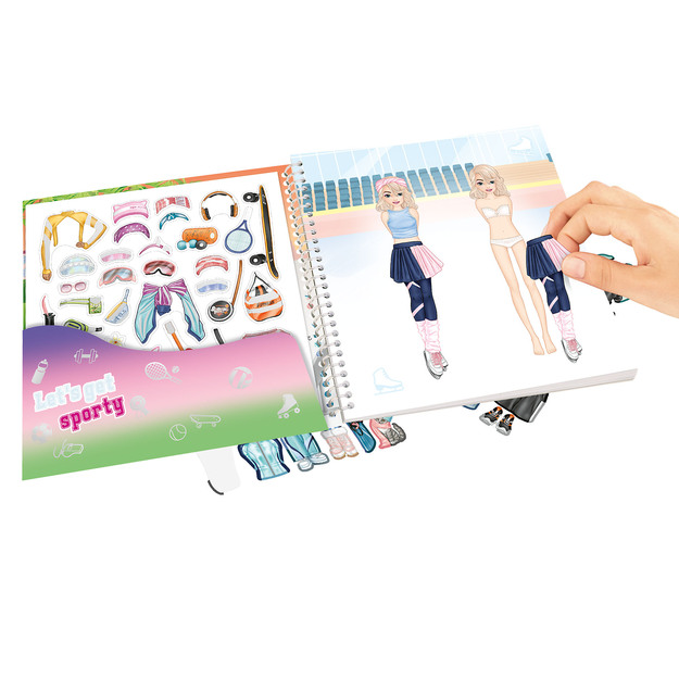TOPModel - Dress Me Up Stickerbook Sports (413808)