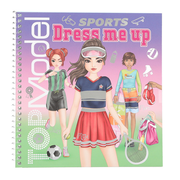 TOPModel - Dress Me Up Stickerbook Sports (413808)