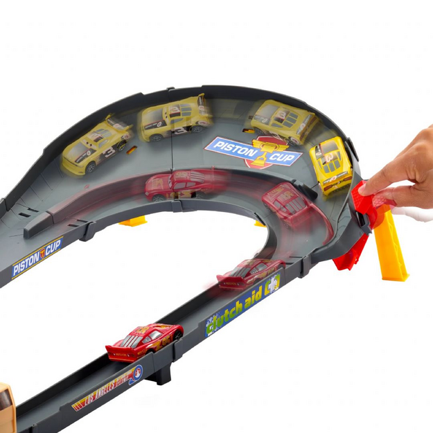Cars - NASCAR Lane Change Playset (HXJ33)