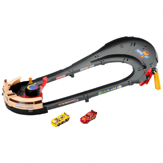 Cars - NASCAR Lane Change Playset (HXJ33)