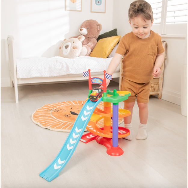 Teamsterz - Beep & Go Twisting Tower With 1 Car