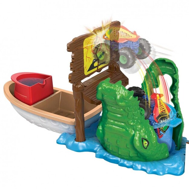 HOT WHEELS - Monster Trucks Swamp Chomp  Playset (HGV14)
