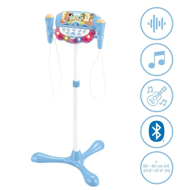 Lexibook - Bluey Adjustable Stand with 2 Mic (S160BY)