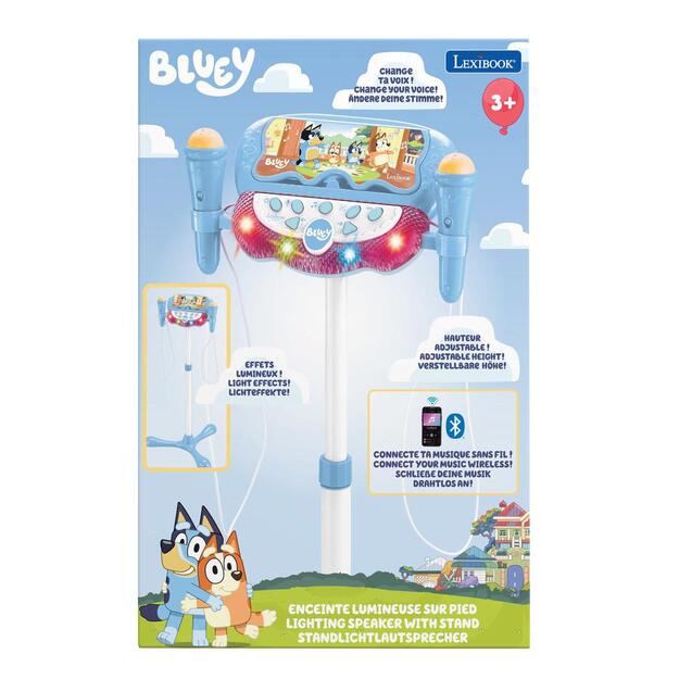 Lexibook - Bluey Adjustable Stand with 2 Mic (S160BY)