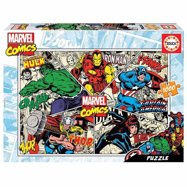 Educa - 1000 pcs, Marvel Comics (80-18498)