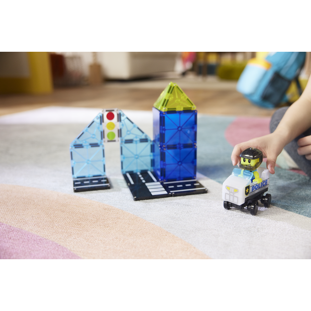 Magna-Tiles - Police Patrol™ 20 Piece Set (90353)