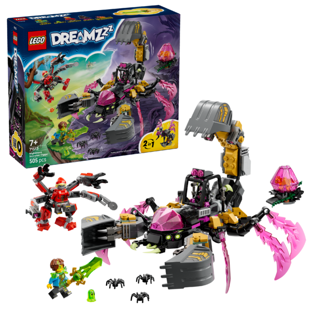 LEGO - DREAMZzz - Nightmare Scorpion Digger (71513)