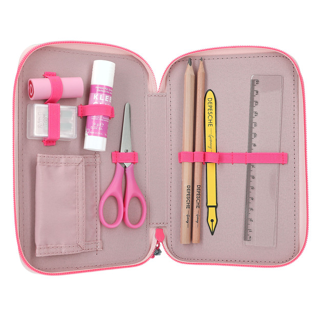 TOPModel - Triple Pencil Case Capybara - Rose