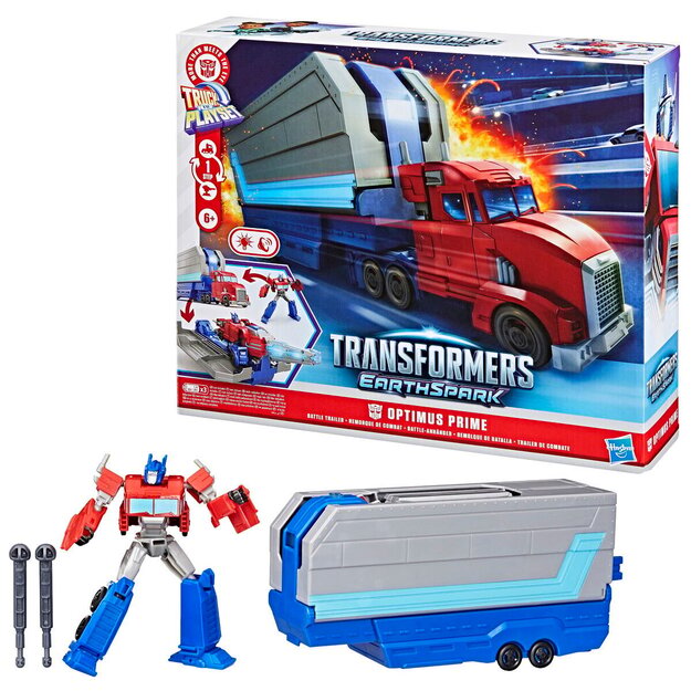 Transformers - Earthsp Optimus Prime Battle Trailer (G07505L0)