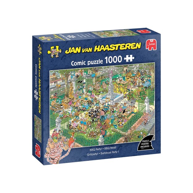 Jan Van Haasteren - BBQ Party! (1000 pieces) (1110100530)