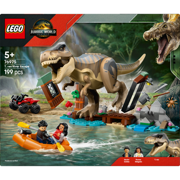 LEGO - T. rex River Escape  (76975)