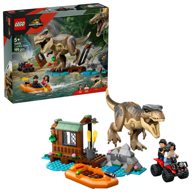 LEGO - T. rex River Escape  (76975)