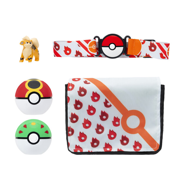 Pokémon - Clip N Go Bandolier Set Growlithe (PKW4172)