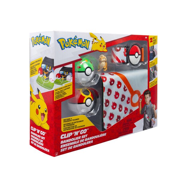 Pokémon - Clip N Go Bandolier Set Growlithe (PKW4172)