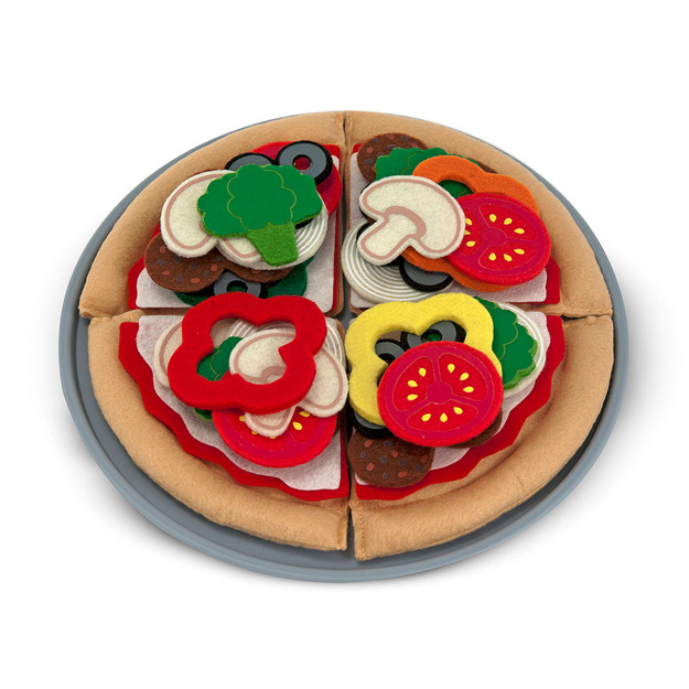 Melissa & Doug - Felt Food Pizza Set (806018)