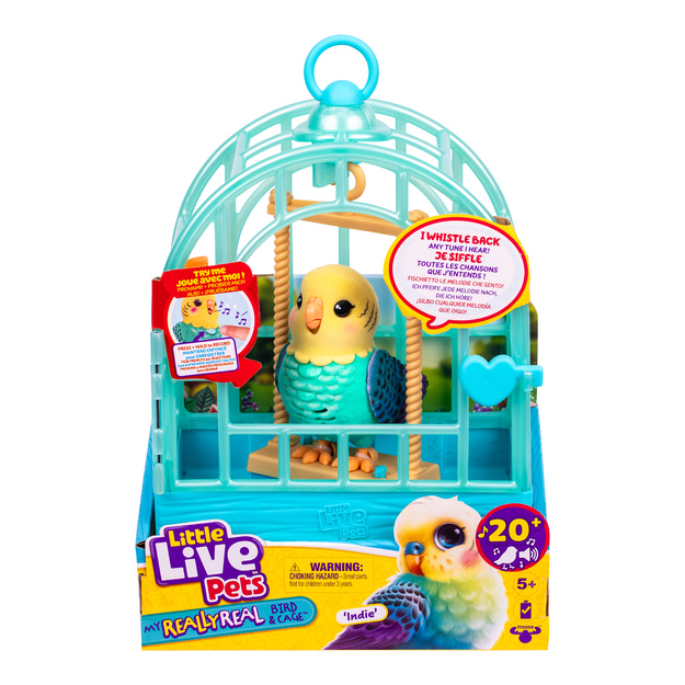 Little Live Pets - My Really Real Bird & Cage Indie (26691)