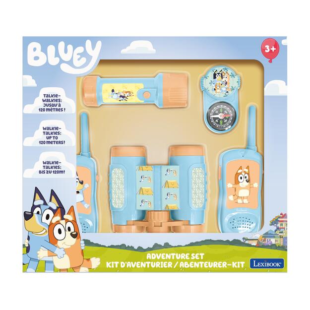 Lexibook - Bluey Adventure set with Walkie Talkies (RPTW12BY)
