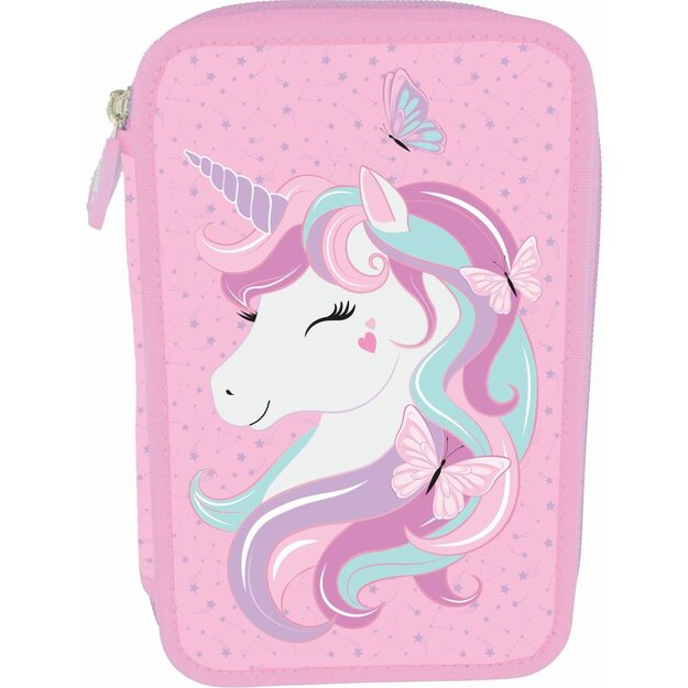 Tinka - Pencil Case Double - Unicorn Pink (8-804713)
