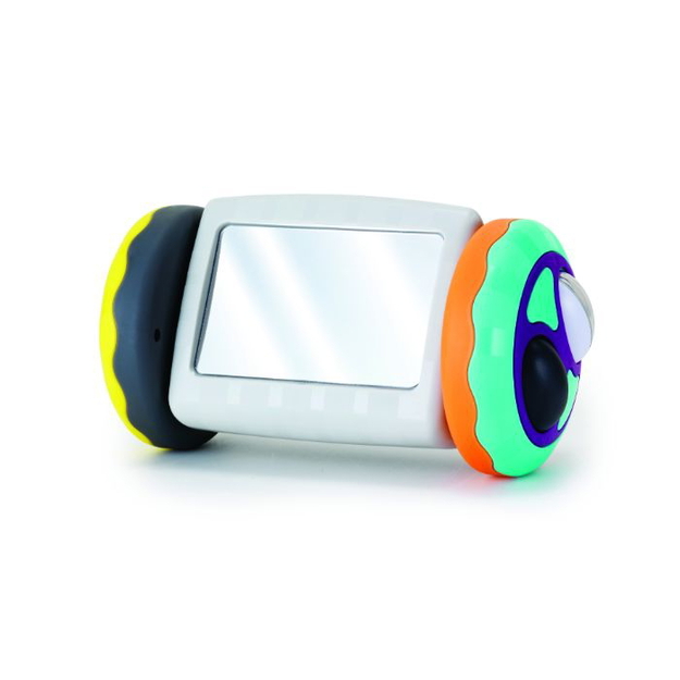 Infantino - Rolling Mirror with Wheels and Play Details (IB315069)