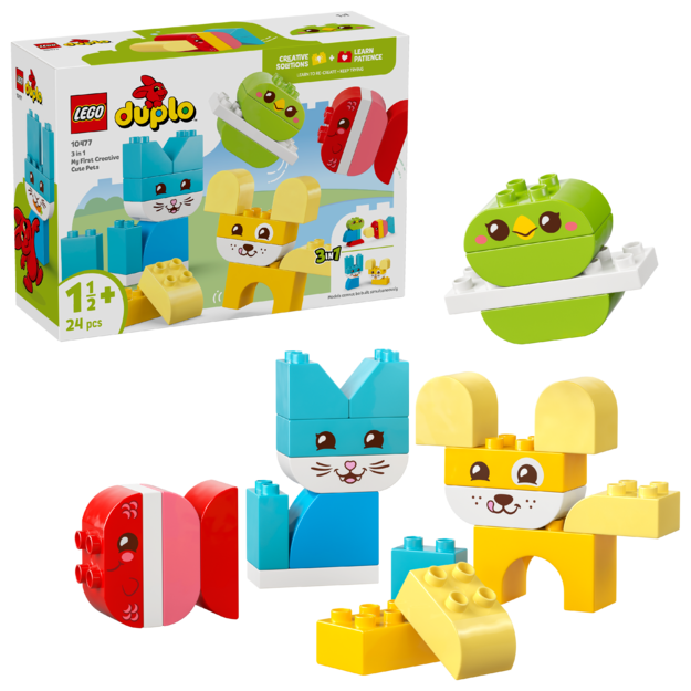 LEGO - DUPLO My First - 3 in 1 Creative Cute Pets (10477)