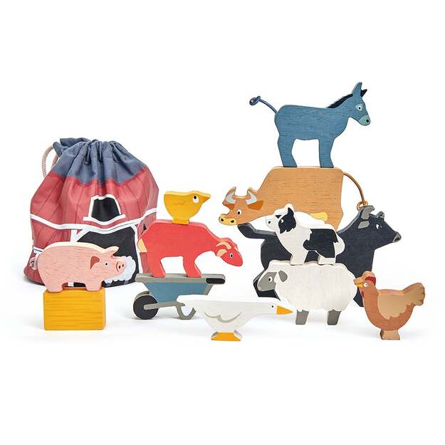 Tender Leaf - Stacking Farmyard Animals - (TL8480)