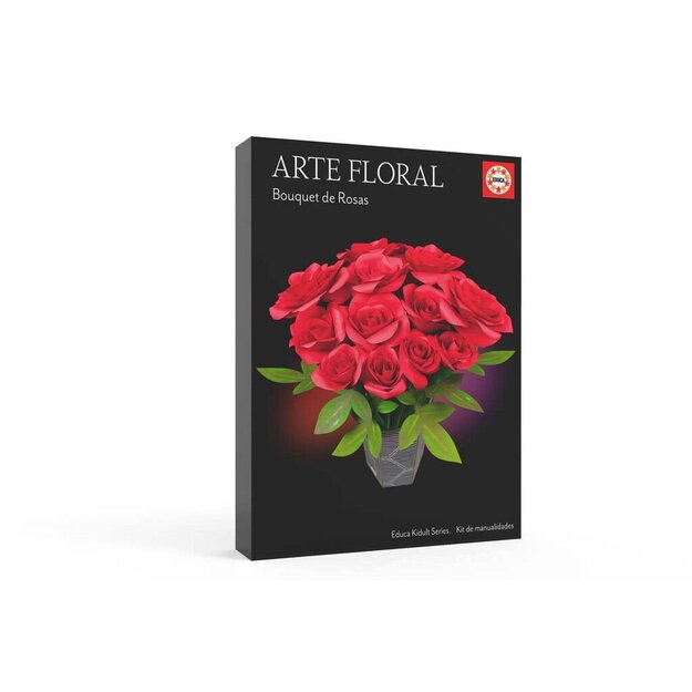 Educa - Floral Art Bouquet Of Roses 1000 pcs. (80-20139)