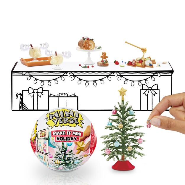 Miniverse - Make It Mini Diner: Holiday Licensed WB Movie PDQ (531135)