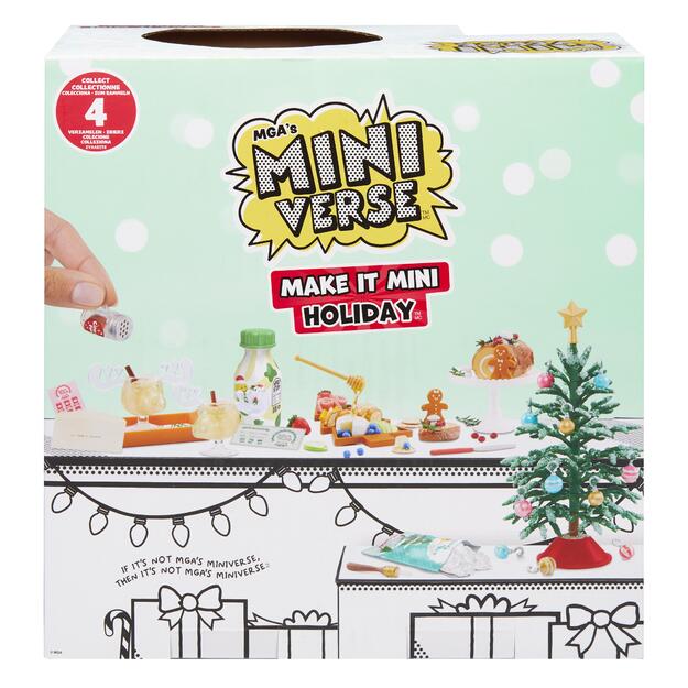 Miniverse - Make It Mini Diner: Holiday Licensed WB Movie PDQ (531135)