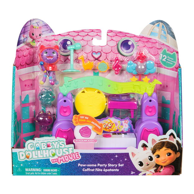 Gabby's Dollhouse - Pawsome Party Room Story Set (6074118)