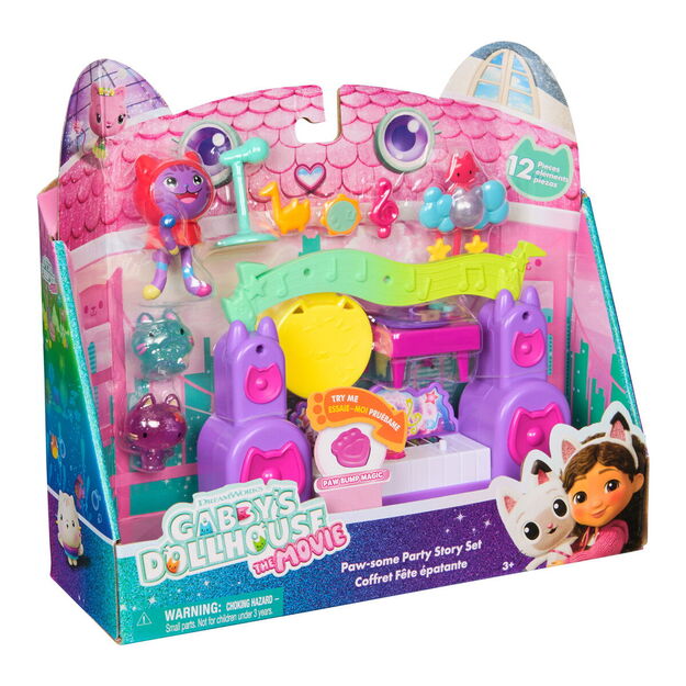 Gabby's Dollhouse - Pawsome Party Room Story Set (6074118)