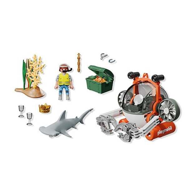 PLAYMOBIL - Treasure Hunt with Submarine (71860)