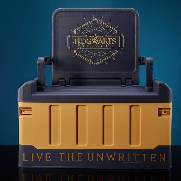 Numskull Official Hogwarts Legacy Bedroom Storage Box with folding chair