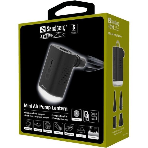 Sandberg - Mini Air Pump & Lantern